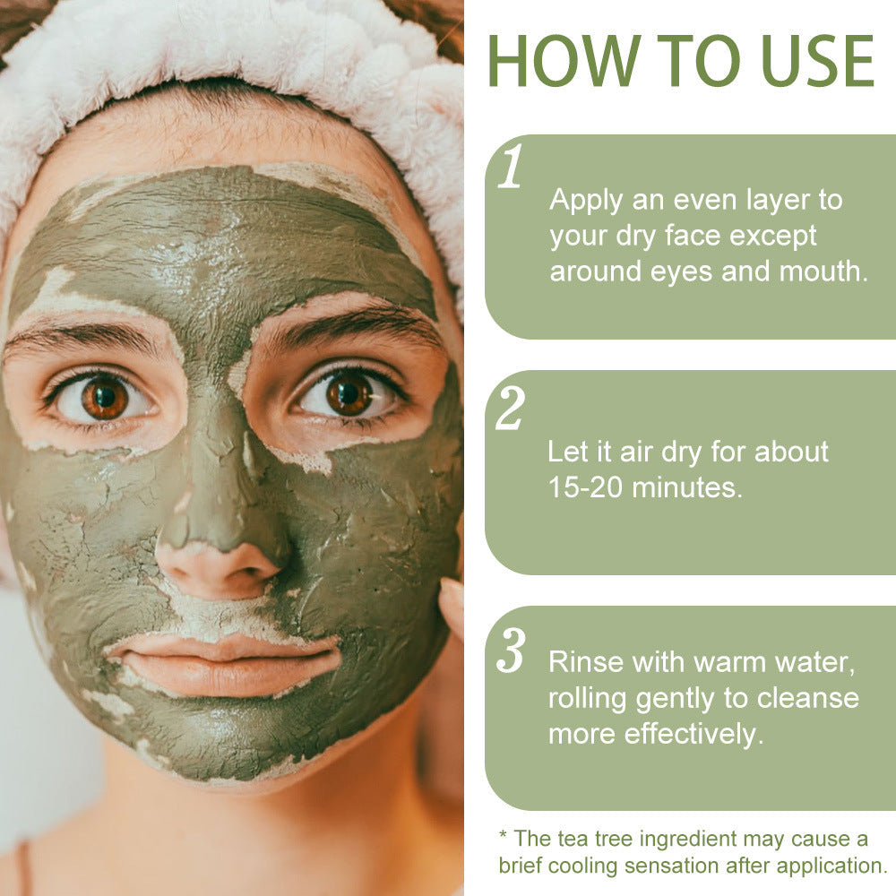 Volcanic Mud Clay Mask - Pore Cleansing & Hydrating Face Mask for Clear Skin